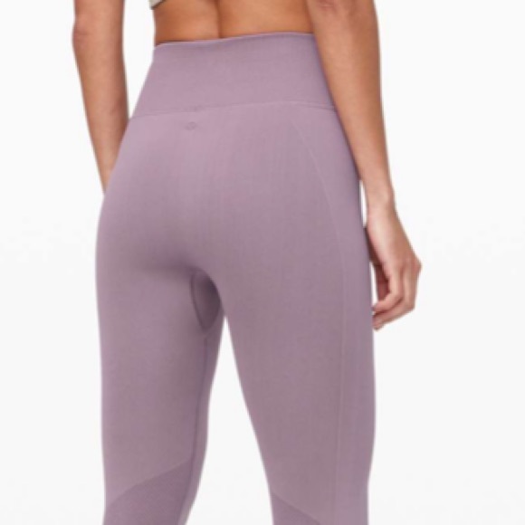 🟠SOLD🟠Lululemon Ebb to Street Tight-Frosted Mulberry - Picture 7 of 8